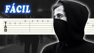 Faded - Alan Walker - FACIL - Guitarra Tutorial