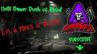 Until Dawn: Rush of Blood lvl 6 Mines of Death. Things are way beyond wrong.