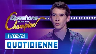 Emission du Jeudi 11 février 2021 - Question pour un champion