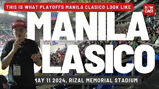 Manila Clasico BTS | Ginebra vs Magnolia Playoffs | PBA at Rizal Memorial Stadium