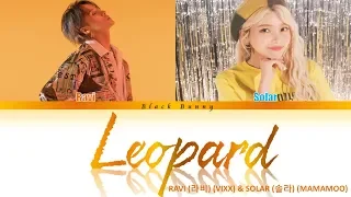 RAVI (라비) - LEOPARD (feat. Solar of MAMAMOO) (Color Coded Lyrics Han/Rom/Eng/가사)