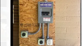 installing a 100 amp sub panel