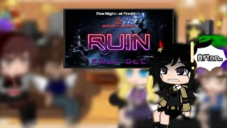 The missing children reacts to teasers and the trailer for Fnaf S.B DLC:Ruin || Gacha Club ☆