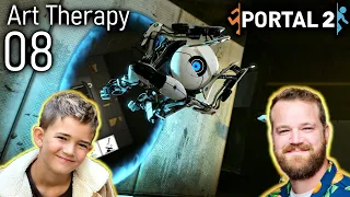 Art Therapy 8 | Father and Son | Portal 2 Co-Op Campaign