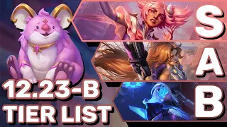 My Strategy & Tierlist For Climbing Patch 12.23-B | TFT Guide Teamfight Tactics