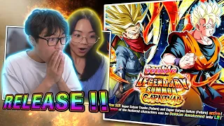 MY GIRLFRIEND SUMMONS LR CARNIVAL FUTURE GOHAN & TRUNKS | DBZ Dokkan Battle