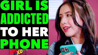 GIRL Is ADDICTED To Her PHONE In SCHOOL, What Happens Is Shocking | LOVE XO