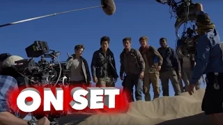 Maze Runner: The Scorch Trials: Behind the Scenes Movie Broll - Dylan O'Brien | ScreenSlam