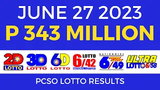 Lotto Result June 27 2023 9pm [Complete Details]