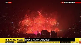 Sky News UK - New Year 2020 (Part 4) - 01/01/2020 - London and Edinburgh welcomes 2020