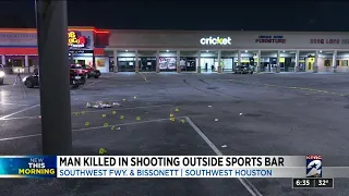 Man killed in shooting outside sports bar in SW Houston, police say