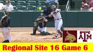 Texas State vs #16 Texas A&M Softball Highlights, 2024 NCAA Regional Site 16 Game 6