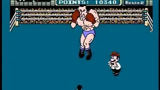 Mike Tyson's Punch-Out!! (NES) Super Macho Man World Record High Score 18040