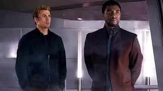 Steve Rogers & T'Challa - Wakanda Scene (End Credits) Captain America: Civil War - Movie CLIP HD