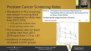 10/06/2023: Trends in Screening, Diagnosis and Treatment of Prostate Cancer