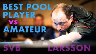 Best Pool Player vs Amateur | Shane Van Boening v David Larsson | predator Bucharest Open