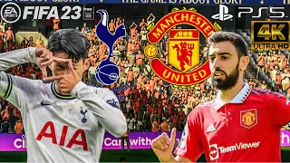 FIFA 23 - Tottenham vs Manchester United - Full Match - Premier League 23/24 - PS5 4K