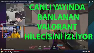 Videoyun-Valorant'ta Hile Kullanıp Canlı Yayında Banlanan Adamı İzliyor