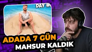 ELRAENN - BİR ADADA 7 GÜN MAHSUR KALDIK TEPKİ | Mrbeast