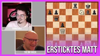 Sieht er das ERSTICKTE Matt? || The Big Greek coacht RUMATHRA