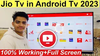 How To install Jio Tv App in Android tv  Jio tv Ko Smart Tv or Android TV me Kaise Chalaye 2023 |