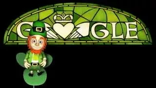 День святого Патрика St. Patrick's day 2014 Google Doodle