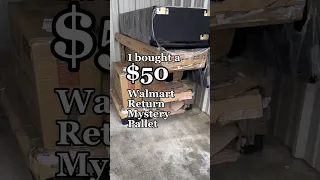 I bought a $50 Mystery Pallet full of Walmart returns! Trash or treasure??! #mysterypallet #mystery