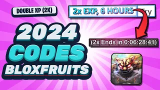 BLOX FRUITS CODES 2X EXP 2023 *ALL WORKING* (1 HOUR DECEMBER)