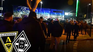 Als Gladbach den Aachener Auswärtshaufen angriff...