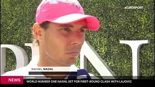 Rafael Nadal Interview for Eurosport (ES) at US Open 2017