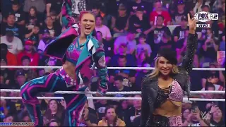 Shayna Baszler e Zoey Stark vs Natalya e Tegan Nox Parte 1 - WWE Raw Day 1/1/2023