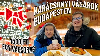 Olcsó menü a BUDAPESTI KARÁCSONYI vásárokban 🎄 @SallaiMark