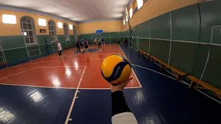 FPV VOLLEYBALL FIRST PERSON | Alexander with a camera | 114 episode