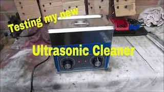 3Ltr Ultrasonic cleaner  - Test