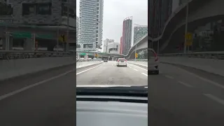 Driving in Kuala Lumpur’s Most Complex Road Intersection!