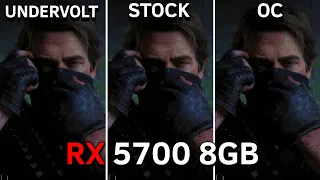 RX 5700 8GB | Stock vs Undervolt vs OC | Test In 13 Games at 1080p | 2023
