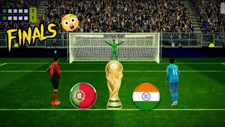 ▽ INDIA VS PORTUGAL (penalty shootout) world cup finals who will win 😳😱