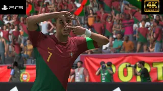 FIFA 23 - Portugal vs Ghana | FIFA World Cup Qatar 2022 | PS5™ Gameplay [4K60fps]