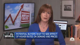 Potential buyers waiting to see effect of higher rates on demand and prices