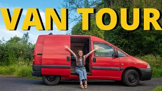 VAN TOUR | My small campervan - Citroen Dispatch Campervan Conversion | Van Life starts here
