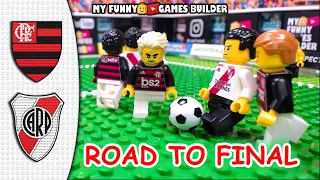 Road To Final Copa Libertadores 2019 in LEGO • River Plate vs Flamengo • Lego Football