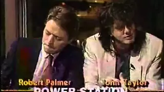 Robert Palmer & John Taylor (Power Station) on MTV