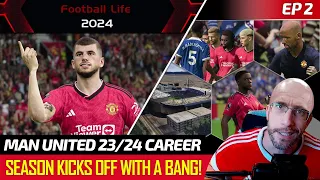 [TTB] MAN UNITED CAREER EP2 - SEASON KICKS OFF! - TOUGH START TAKING ON CHELSEA!