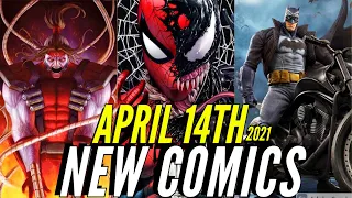 NEW COMIC BOOKS RELEASING APRIL 14th 2021 MARVEL COMICS & DC COMICS PREVIEWS COMING OUT THIS WEEK
