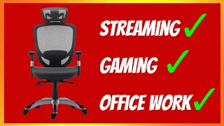 Staples Hyken Mesh Chair Review | A Chair for Streamers Gamers & More!