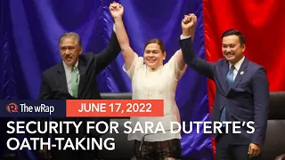 Caps, umbrellas, jackets a no-no in Davao during Sara Duterte’s oath-taking