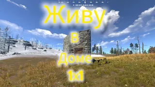 ЖИВУ В ДОМЕ 1х1 В РАСТ/Rust Console Edition