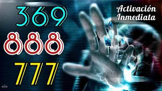 Nikola TESLA 369Hz + 888Hz + 777Hz 🧿 Activación Inmediata de Milagros🧿ABUNDANCIA INFINITA A TU VIDA