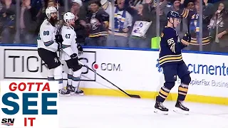 GOTTA SEE IT: Rasmus Ristolainen Goes Between His Legs To Fool Brent Burns & Scores Crazy Goal