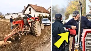 Farmer Gets Fed-up With Cars Parking On His Land, Fires Up His Tractor And Did This